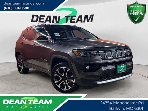Granite Crystal Metallic Clearcoat 2022 Jeep Compass Limited