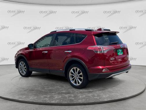 Ruby Flare Pearl 2018 Toyota RAV4 Hybrid Limited