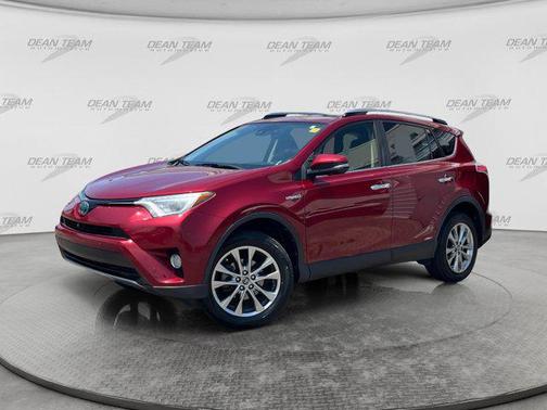 Ruby Flare Pearl 2018 Toyota RAV4 Hybrid Limited