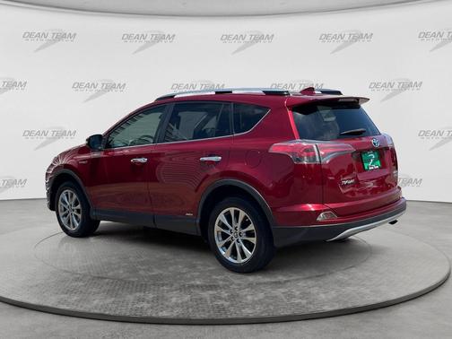 Ruby Flare Pearl 2018 Toyota RAV4 Hybrid Limited