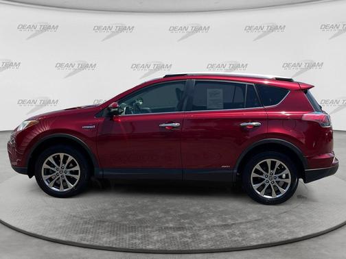 Ruby Flare Pearl 2018 Toyota RAV4 Hybrid Limited