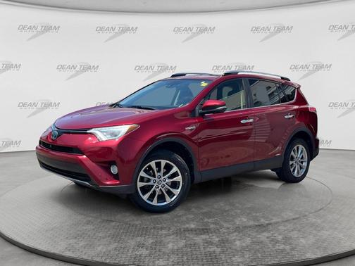 Ruby Flare Pearl 2018 Toyota RAV4 Hybrid Limited