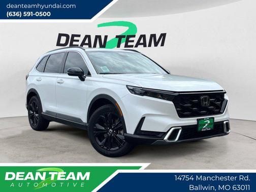 Platinum White 2024 Honda CR-V Hybrid Sport Touring AWD