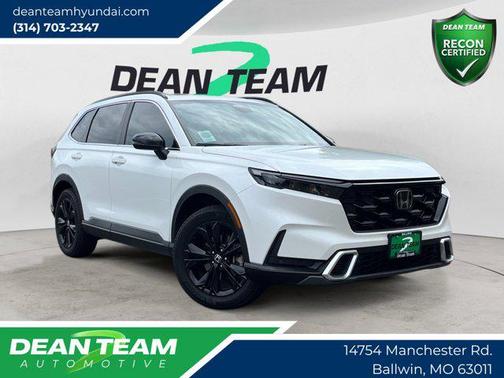 Platinum White 2024 Honda CR-V Hybrid Sport Touring AWD