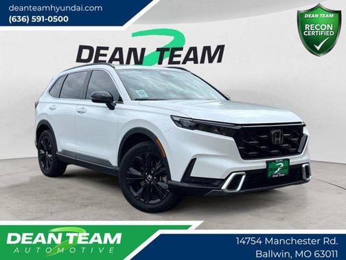 Platinum White 2024 Honda CR-V Hybrid Sport Touring AWD