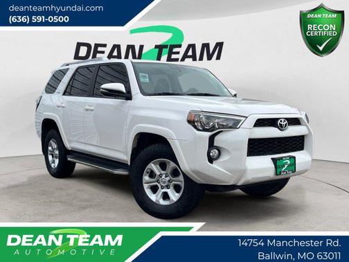 Super White 2018 Toyota 4Runner SR5 Premium
