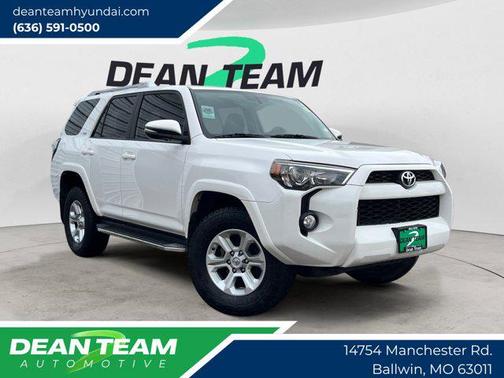 Super White 2018 Toyota 4Runner SR5 Premium