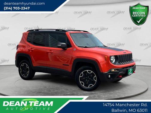 Omaha Orange 2016 Jeep Renegade Trailhawk