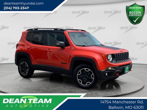 Omaha Orange 2016 Jeep Renegade Trailhawk