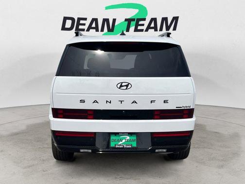 Serenity White 2026 Hyundai SANTA FE HEV Calligraphy