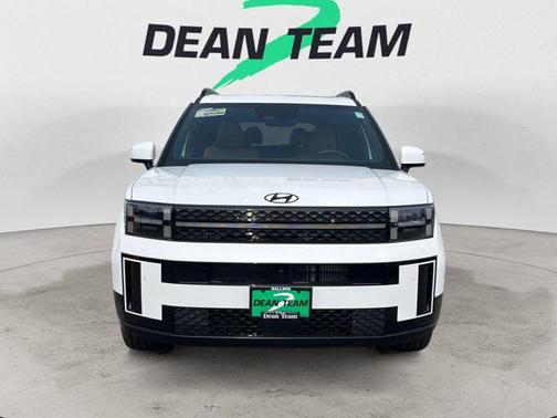 Serenity White 2026 Hyundai SANTA FE HEV Calligraphy