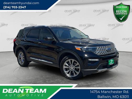 Black Metallic 2023 Ford Explorer Limited
