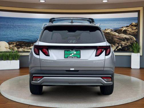 Shimmering Silver 2026 Hyundai TUCSON Hybrid SEL