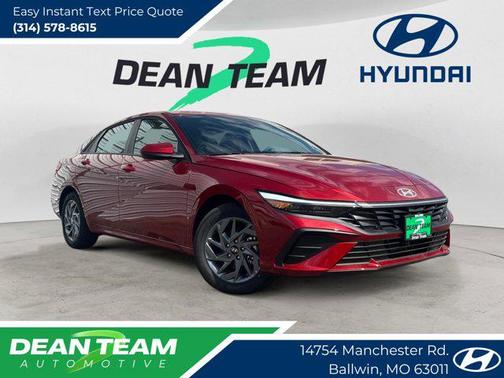 Ultimate Red 2026 Hyundai ELANTRA HEV Blue