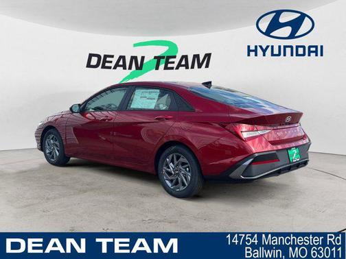 Ultimate Red 2026 Hyundai ELANTRA HEV Blue