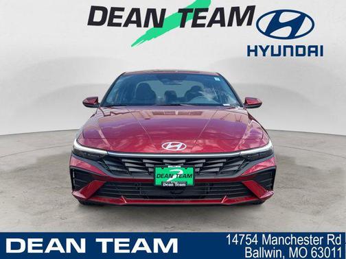 Ultimate Red 2026 Hyundai ELANTRA HEV Blue