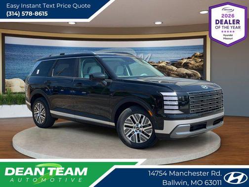 Abyss Black Pearl 2026 Hyundai Palisade Hybrid SEL Premium 8P