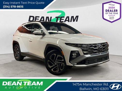 Creamy White Pearl 2026 Hyundai TUCSON Hybrid Limited