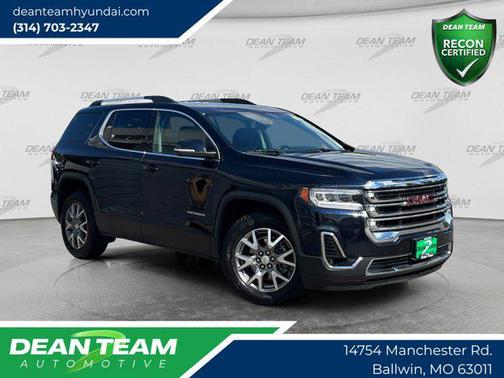 Midnight Blue Metallic 2021 GMC Acadia SLT
