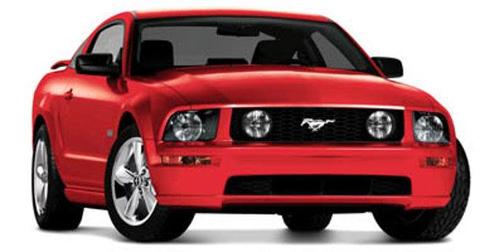 Black Clearcoat 2007 Ford Mustang GT