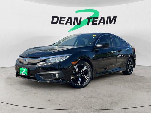 Crystal Black Pearl 2018 Honda Civic Touring