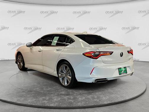 Platinum White Pearl 2021 Acura TLX Technology