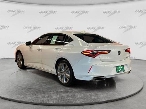 Platinum White Pearl 2021 Acura TLX Technology