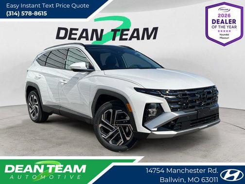 Serenity White Pearl 2026 Hyundai TUCSON Limited