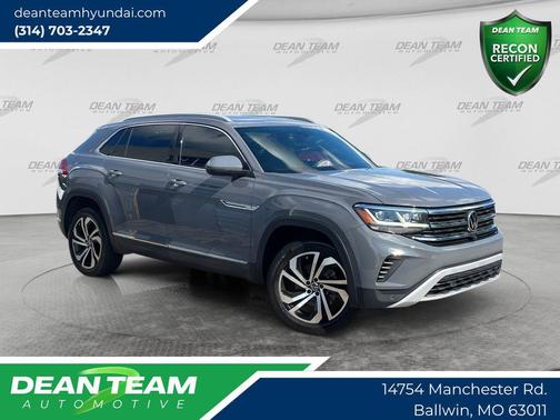 Gray 2020 Volkswagen Atlas Cross Sport 3.6L V6 SEL 4MOTION