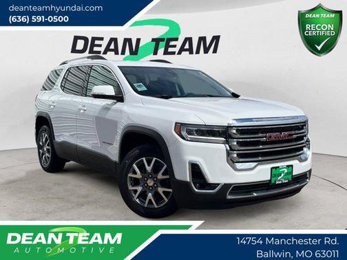 Summit White 2023 GMC Acadia SLT