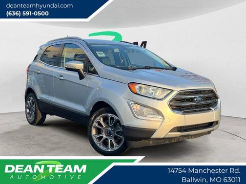 Silver Metallic 2021 Ford EcoSport Titanium