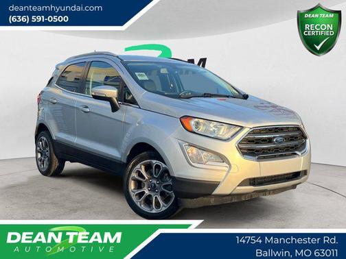 Silver Metallic 2021 Ford EcoSport Titanium