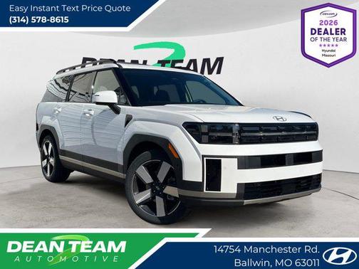 Serenity White 2026 Hyundai SANTA FE Limited