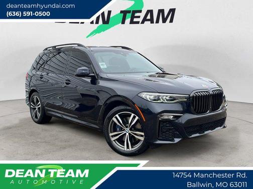 Carbon Black Metallic 2021 BMW X7 xDrive40i