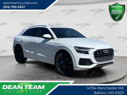 Glacier White 2019 Audi Q8 3.0T Premium Plus