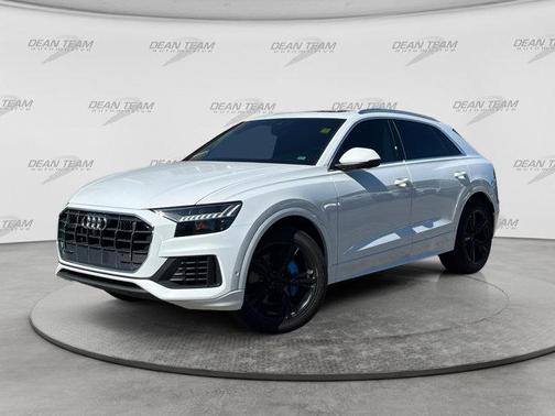 Glacier White 2019 Audi Q8 3.0T Premium Plus