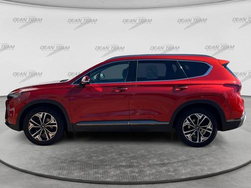 Lava Orange 2020 Hyundai SANTA FE Limited 2.0T