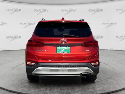 Lava Orange 2020 Hyundai SANTA FE Limited 2.0T