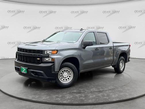 Satin Steel Metallic 2021 Chevrolet Silverado 1500 WT
