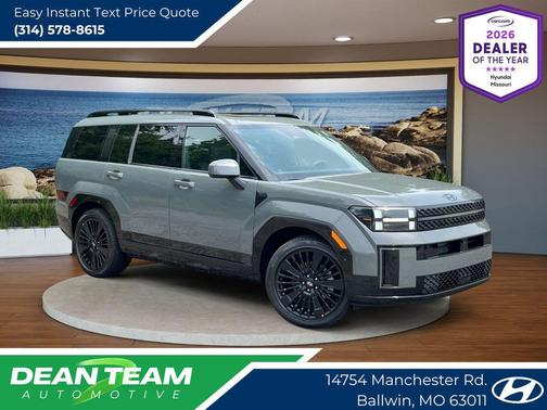 Hampton Gray 2026 Hyundai SANTA FE HEV Calligraphy AWD