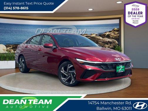 Ultimate Red 2026 Hyundai ELANTRA Limited