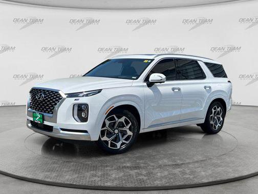 Hyper White 2021 Hyundai PALISADE Calligraphy