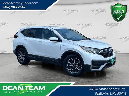 Platinum White Pearl 2022 Honda CR-V Hybrid EX