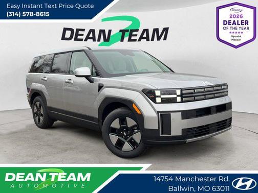 Shimmering Silver 2026 Hyundai SANTA FE SE