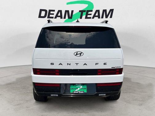 Serenity White 2026 Hyundai SANTA FE HEV Calligraphy