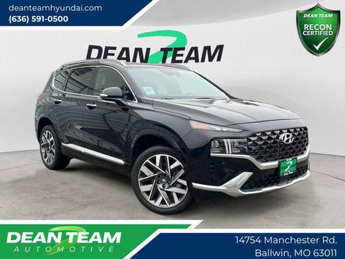 Twilight Black 2022 Hyundai SANTA FE Calligraphy