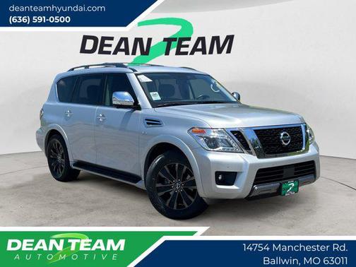 Brilliant Silver Metallic 2020 Nissan Armada Platinum