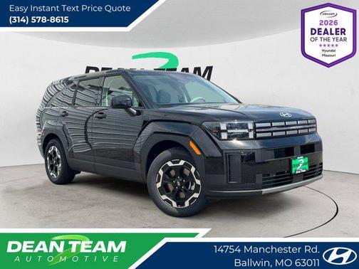 Phantom Black 2026 Hyundai SANTA FE SE