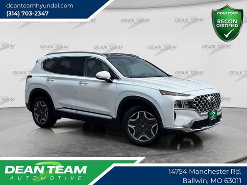 Serenity White Pearl 2023 Hyundai SANTA FE Limited