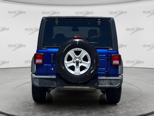 Ocean Blue Metallic Clearcoat 2018 Jeep Wrangler Sport S
